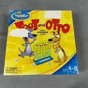 Toot and Otto ThinkFun Siple Strategy Board Game 2004 COMPLETE